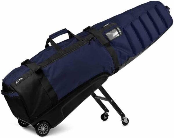 Sun Mountain ClubGlider Meridian - Prestigious Golf Travel Bag with Wheels for Ultimate Convenience - Heavy Duty Golf Travel Bag with Dense Foam Padding for Protection and Spacious Storage - Black - Image 4