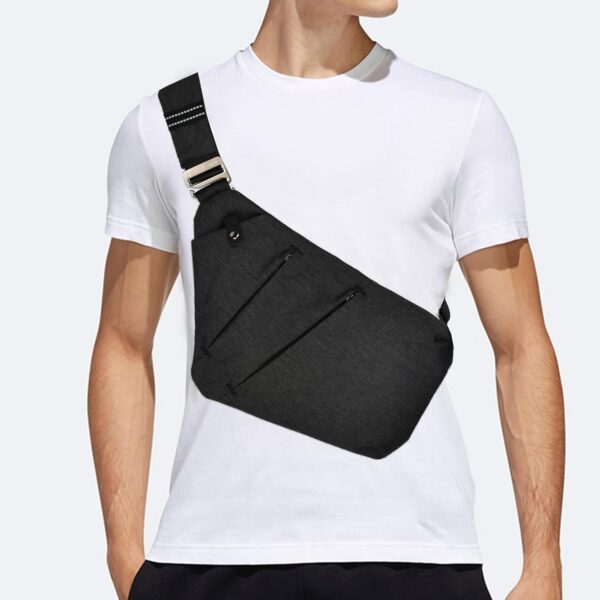 VADOO Sling Bag - Anti-theft Crossbody Shoulder Bag for Men and Women - Image 7