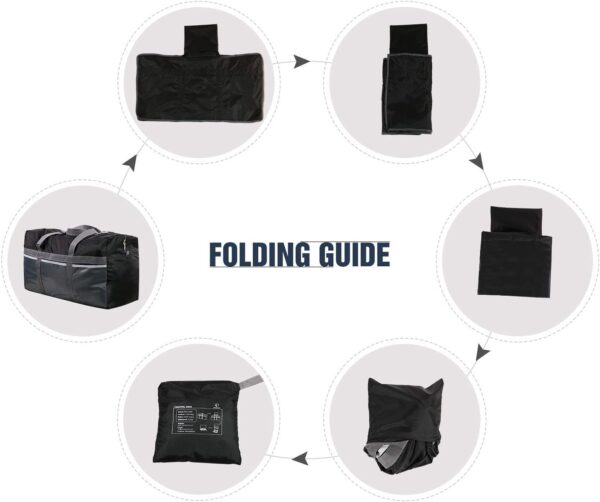 REDCAMP Foldable Travel Bag, Large Sports Bag, 75L/96L/100L, Lightweight Waterproof Tote Bag - Image 7