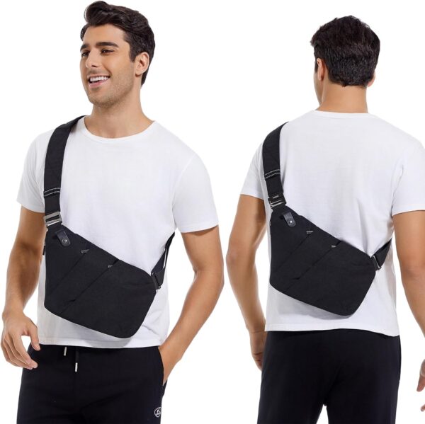 VADOO Sling Bag - Anti-theft Crossbody Shoulder Bag for Men and Women - Image 3