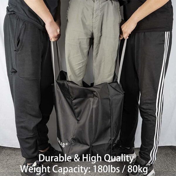 Travel Duffle Bag,96L Extra Large Duffel Bag Lightweight,Waterproof Duffel Bag for Men Women,Black - Image 3