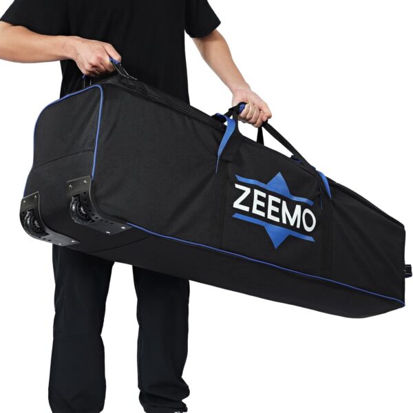 ZEEMO Golf Travel Bag, Full-Open Protective&Wheeled Airline-Approved Case for Clubs, Cart&StandBag, Soft-Sided Waterproof Cover Made of Heavy Duty Oxford - Image 6