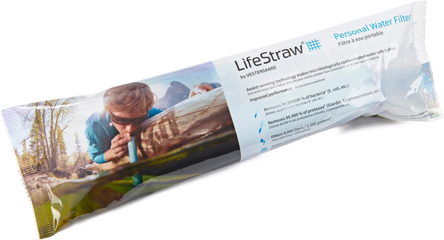 LifeStraw Personal Water Filter for Hiking, Camping, Travel, and Emergency Preparedness - Image 9