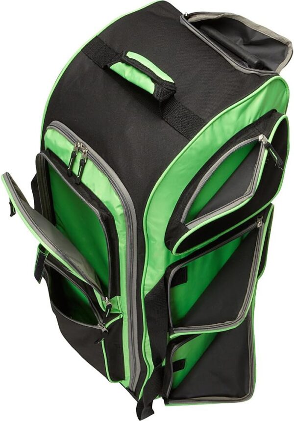 Travelers Club Xpedition 30 Inch Multi-Pocket Upright Rolling Duffel Bag - Image 4
