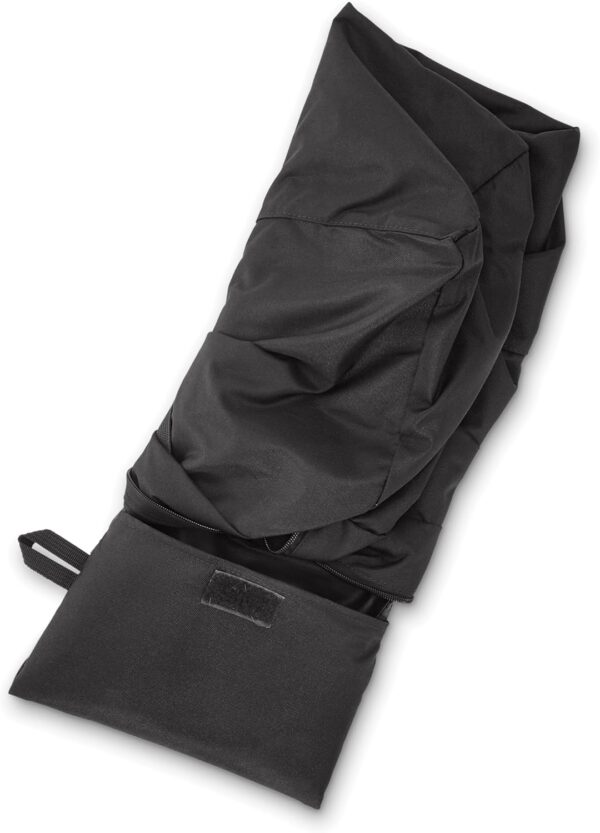 Samsonite Foldaway Packable Duffel Bag, Black, Medium - Image 3