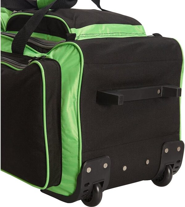 Travelers Club Xpedition 30 Inch Multi-Pocket Upright Rolling Duffel Bag - Image 5