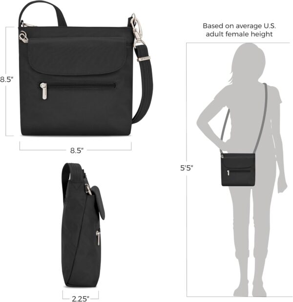 Travelon Anti-Theft Classic Mini Shoulder Bag - Image 2