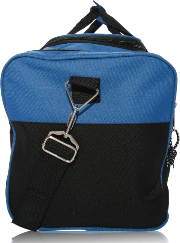 DALIX 21" Blank Sports Duffle Bag Gym Bag Travel Duffel with Adjustable Strap in Royal Blue - Image 3