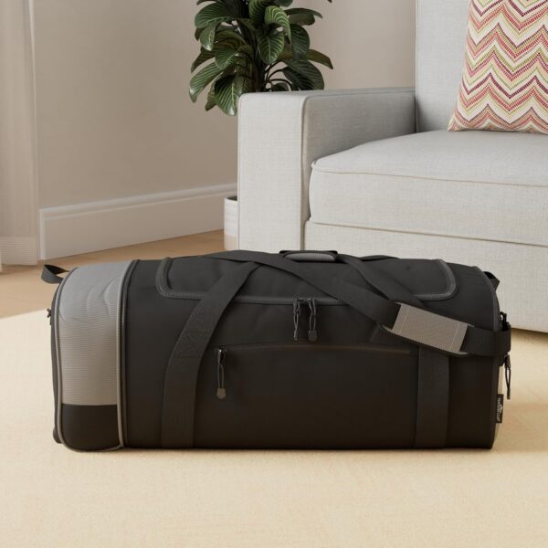 Travelers Club 32-inch Collapsible Expandble Travel Rolling Duffel Bag - Image 2