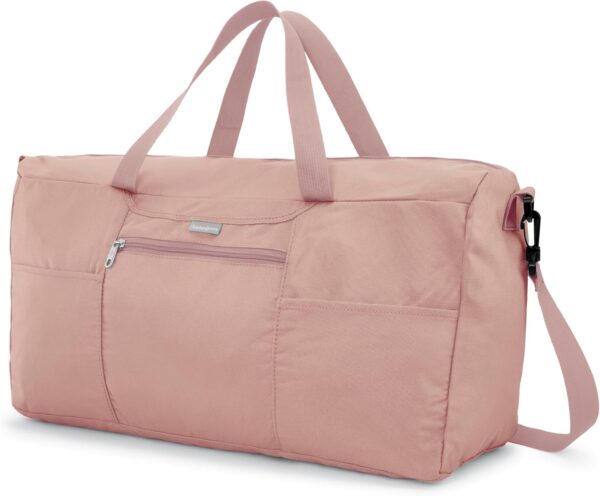 Samsonite Foldaway Duffle Bag, Dusty Rose - Image 2