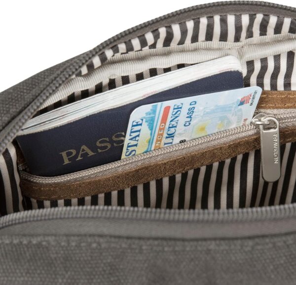 Travelon Anti-Theft Heritage Small Crossbody Bag - Image 10