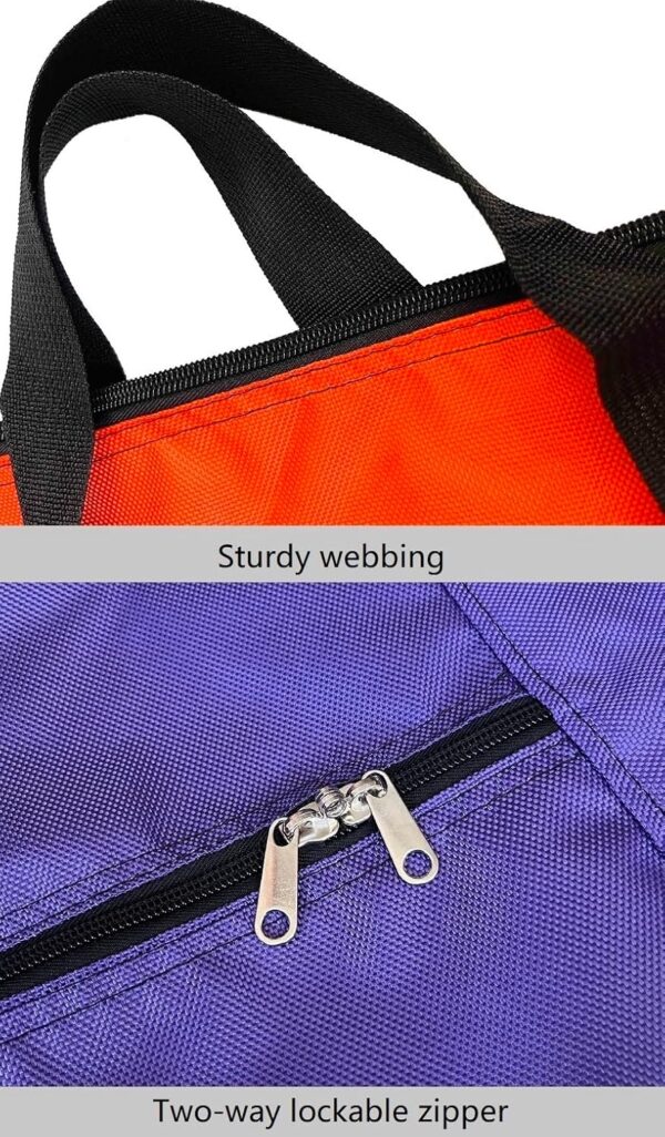 Extra Large Storage Duffle Bag with Zippers and Handles, Big Foldable Duffle Bag for Travel - Image 2