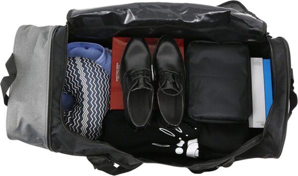 Travelers Club 32-inch Collapsible Expandble Travel Rolling Duffel Bag - Image 6