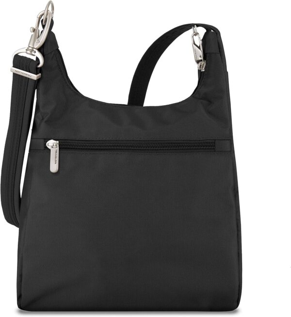 Travelon Anti-Theft Classic Essential Messenger Bag, Black - Image 5