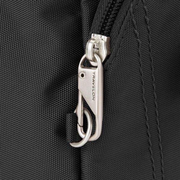 Travelon Anti-Theft Classic Essential Messenger Bag, Black - Image 7
