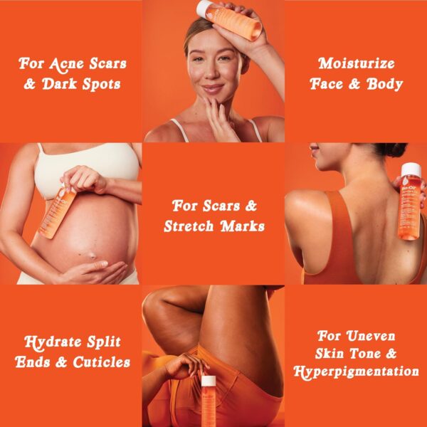 Bio-Oil Skincare Body Oil Serum, Face and Body Moisturizer with Vitamin E & A, for Scars, Stretch Marks, Sensitive Skin, All Skin Types, Dermatologist Recommended, Non-Comedogenic, 2 Oz - Image 5