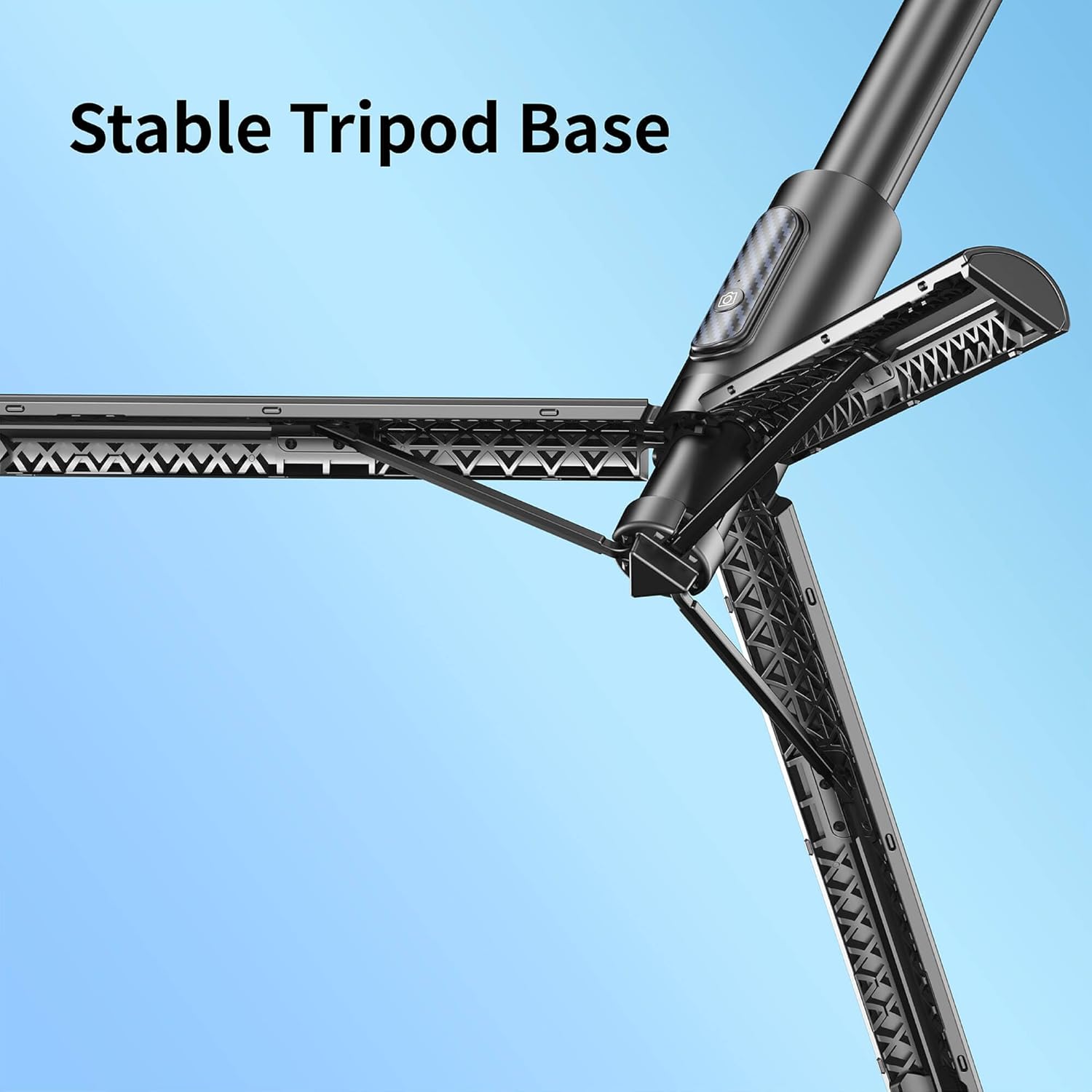 for MagSafe Tripod for iPhone 64'' Selfie Stick Tripod Phone with Metal Ring and Remote, Phone Tripod for Video Recording,Fit for iPhone 12/13/14/15 Series,Magsafe Case and Other Phones - Image 7