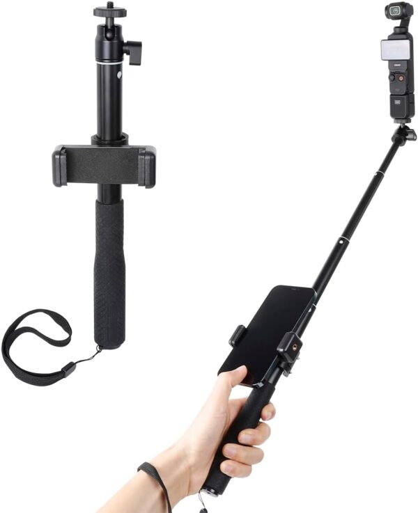 37inch Selfie Stick Gimbal Extension Pole+Tripod Mount Kit fit for DJI Osmo Pocket 3 - Image 7