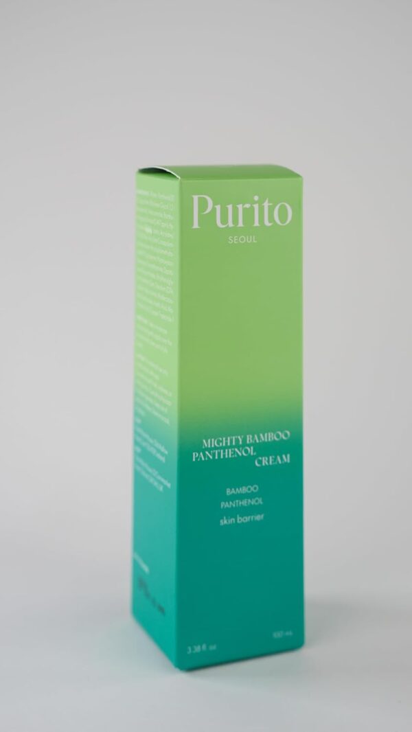 PURITO Mighty Bamboo Panthenol Cream, Glow Cream, Skin Barrier Repair, for All Skin Types, Daily Face Moisturizer, Glass skin, Vegan, Korean Skin Care 3.38fl.oz / 100ml - Image 8