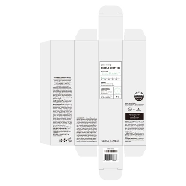 VT COSMETICS CICA Reedle Shot 100, Spicule Microneedling Serum for Pore Care & Exfoliation, Exosome, Centella Asiatica for Glass Skin, Skin Texture, Korean Liquid Skin Booster (1.69 Fl Oz / 50ml) - Image 7