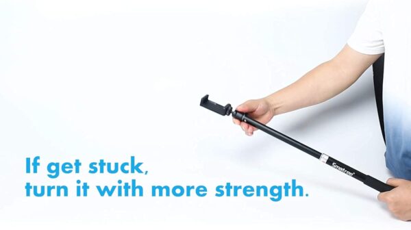 Smatree Telescoping Selfie Stick with Tripod Compatible for GoPro Hero 13/12/11/10/9/8/7/6/5/Insta360, for OSMO 5 Pro4/3/Ricoh Theta, Compact Camera and Phone - Image 5