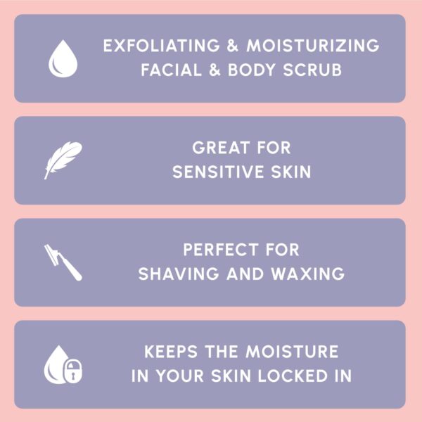 Brooklyn Botany Brown Sugar Body Scrub - Moisturizing and Exfoliating Body, Face, Hand, Foot Scrub - Fights Acne, Fine Lines & Wrinkles, Great Gifts For Women & Men - 10 oz - Image 5