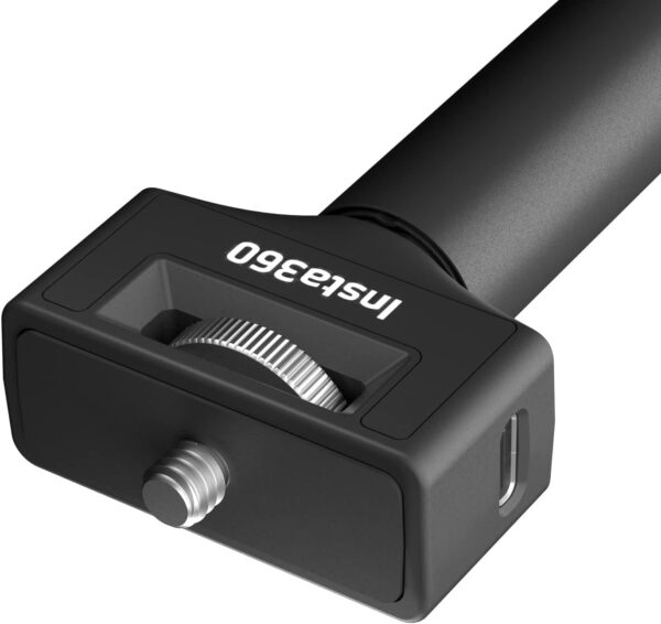 Insta360 - Power Selfie Stick, for X4, GO 3S, Ace Pro, Ace, GO 3, X3, ONE RS 1-Inch 360 Edition, ONE RS (4K/Twin), ONE X2, ONE R - Image 3