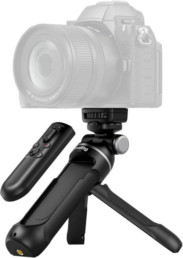 SmallRig SR-RG2 Multifunctional Wireless Shooting Grip, Adjustable Selfie Stick, Remote Control Camera, for Nikon, for Canon, for Sony Cameras, for Vlogging, Live Streaming, Daily Filming - 4551 - Image 2