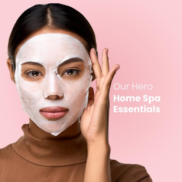 Spa Kit for Women-Korean Skincare Set Includes home spa essentials like a hair mask, hand and foot masks, eye mask, facial masks. Pamper yourself with 15 MIN PAMPER ME KIT by [NAISTURE] - Image 7