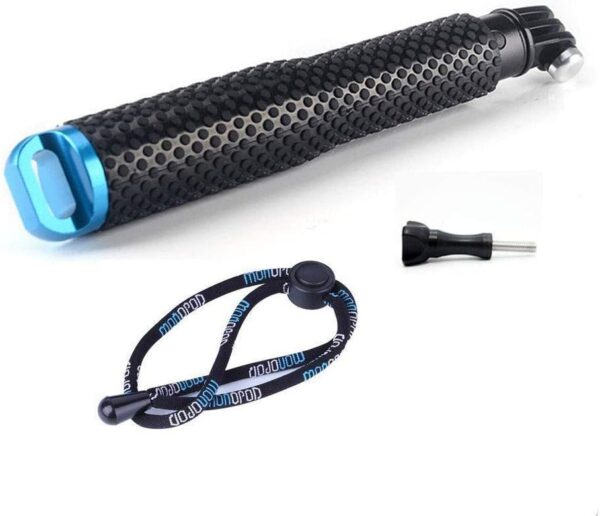 Selfie Stick Extendable Hand Grip Handheld Monopod Aluminum Telescopic Pole (7-19 inch) Compatible with GoPro Hero 11 10 9 8 7 6 5 4 3+ 3 Session SJ4000 SJ5000 Action Cameras - Image 5