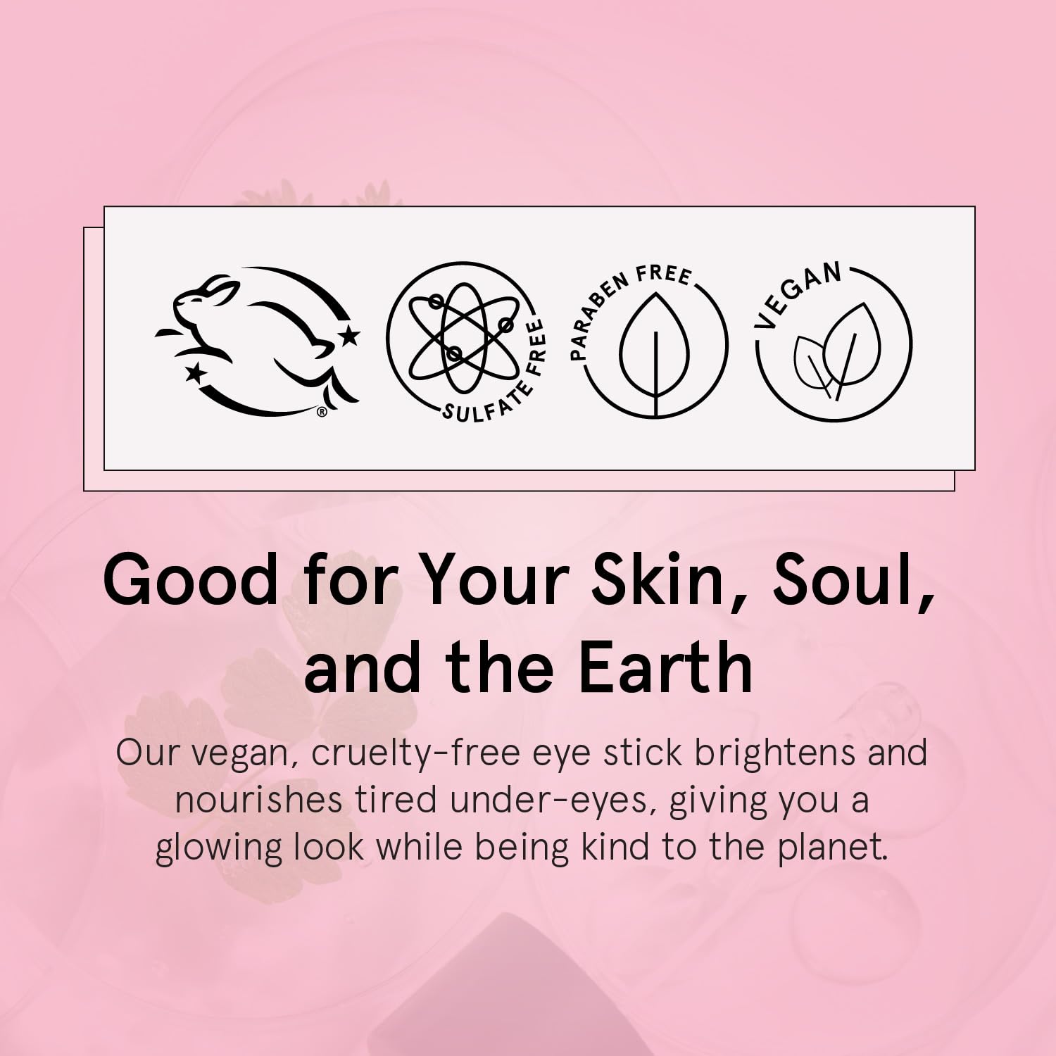 grace & stella Under Eye Brightener Balm Stick - Caffeine Eye Cream for Dark Circles, Puffiness, Wrinkles - Moisturizer Stick with Niacinamide, Hyaluronic Acid, Peptides - Vegan Skincare (0.13oz/3.5g) - Image 7