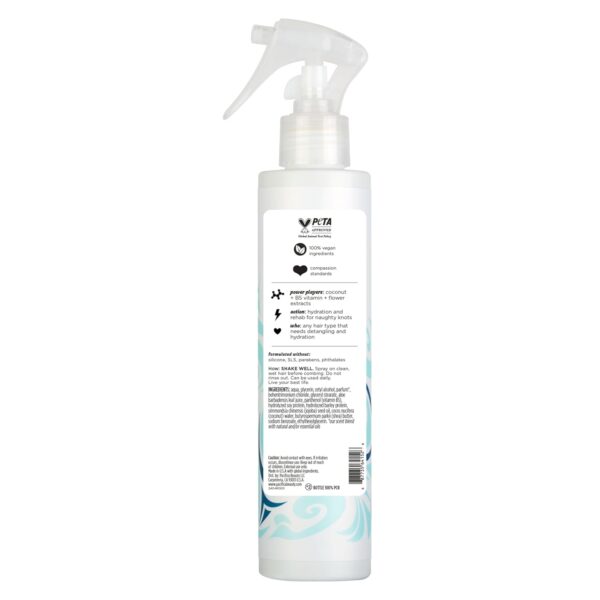 Pacifica Coconut Milk Hair Detangler Spray – Leave-In Conditioning Elixir for Tangle-Free Hair – Instantly Detangles Knots, Adds Shine & Moisture, Prevents Breakage & Frizz – Vegan & Cruelty-Free - Image 13