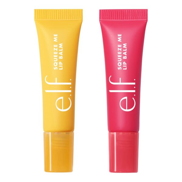 e.l.f. Squeeze Me More Lip Balm Duo, Moisturizing Balm For A Sheer Tint Of Color, Made With Hyaluronic Acid, Vegan & Cruelty-Free, Mango & Watermelon - Image 6