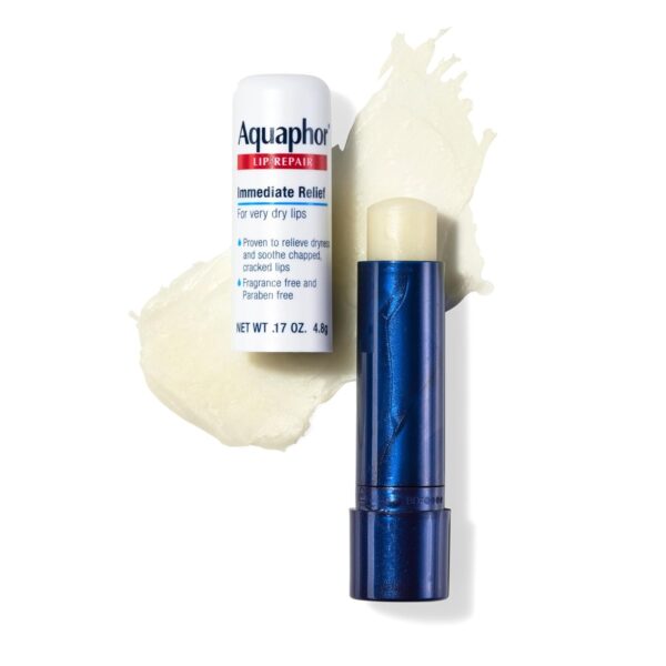 Aquaphor Lip Repair Stick, Moisturizing Lip Balm Pack, Relieves Dryness, 0.17 Oz Stick, Pack of 2 - Image 2