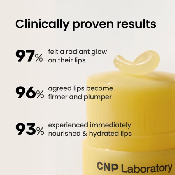 CNP Honey Lip Butter - Propolis Lipcerin™ Original, Hydrating Overnight Manuka Lip Balm & Mask, 12hrs Long-lasting Moisture, Gifts for Women, Korean Skin Care, 0.5 fl.oz. - Image 4