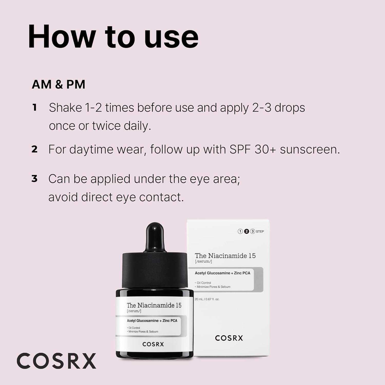 COSRX 15% Niacinamide Face Serum, 0.67 fl oz, Pore Minimizer Serum for Face, Even Skin Tone, Korean Skin Care - Image 5
