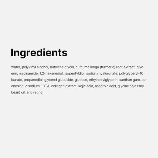 medicube Kojic Acid Turmeric Overnight Wrapping Peel Off Mask - Nourishes dull, uneven skin with hydrolyzed collagen for glowing skin and skin firmnes. Korean skincare, 2.53 fl. oz. - Image 8