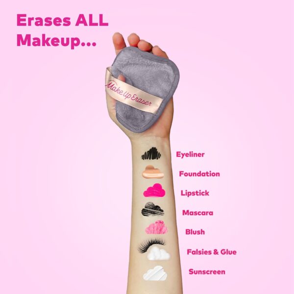 7-Day Set, Erase All Makeup with Just Water, Including Waterproof Mascara, Eyeliner, Foundation, Lipstick, Sunscreen, and More! 7ct - Image 5