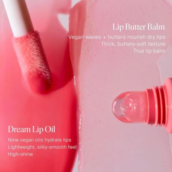 Summer Fridays Dream Lip Oil - Tinted Lip Oil with Moisturizing Sheer Coverage, High-Shine and Deep Hydration - Non-Sticky Formula for Long-Lasting Softness - Pink Cloud (0.15 Oz) - Image 6