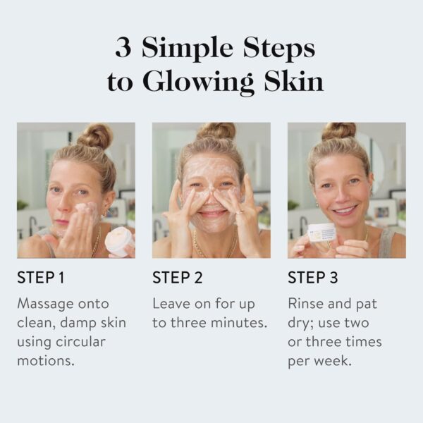 goop Beauty Microderm Exfoliator | Microdermabrasion Scrub to Smooth Textured Skin | Physical & Chemical Exfoliant | Micro-Exfoliating Minerals & Glycolic Acid | 1.7 fl oz - Image 4