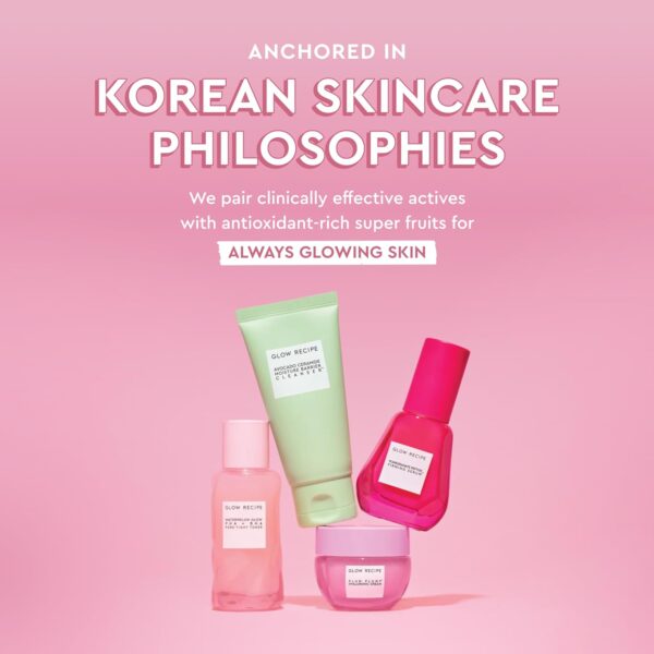 Glow Recipe Watermelon Niacinamide Dew Drops, Travel Size - Brightening, Plumping Hydrating Face Serum, Makeup Primer + Liquid Highlighter with Hyaluronic Acid - Dewy & Glowing Korean Skin Care (15ml) - Image 6