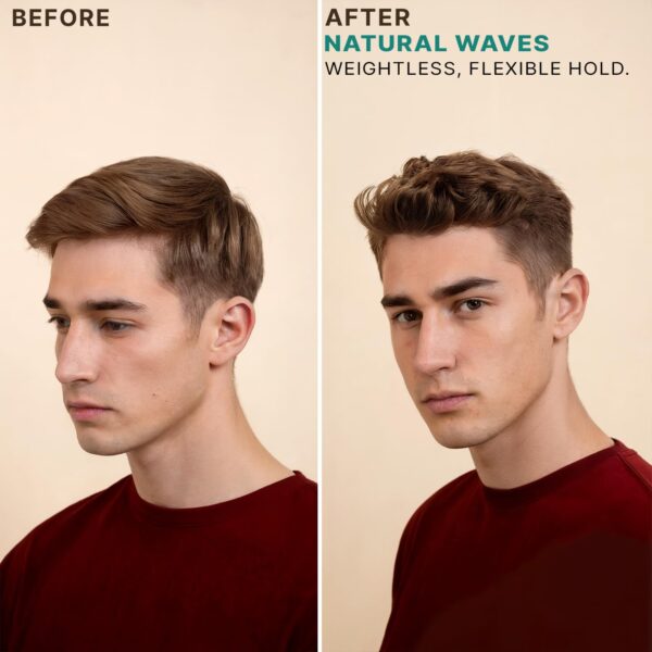 Sea Salt Spray for Textured Beach Waves & Volume - USA Made with Organic Ingredients, Texturing & Volumizing Spray for Fine Hair for Men & Women - Image 4