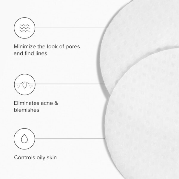 tingl Face & Body Exfoliator Pads – FSA/HSA Eligible Skin Care with Glycolic Acid, Lactic Acid & Salicylic Acid – Face Exfoliator & Toner Pads for Acne Treatment, Pore Minimizer & Blackhead Remover - Image 4