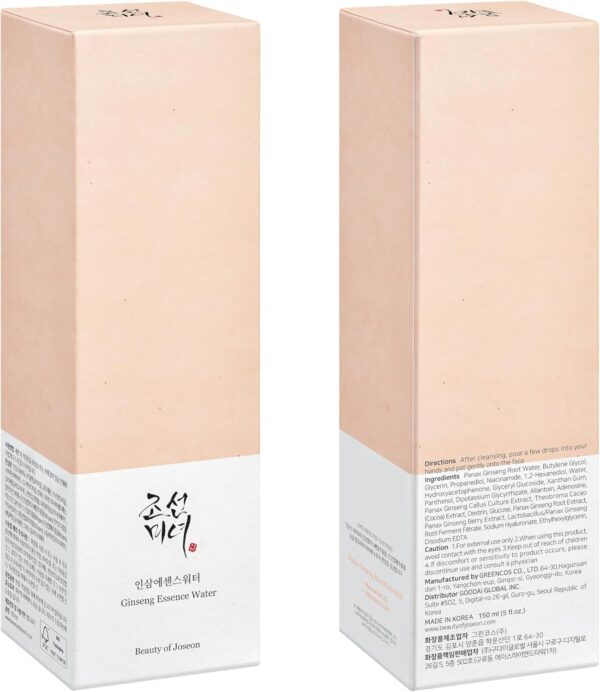 Beauty of Joseon Ginseng Essence Water Hydrating Face Toner for Dry, Dull Skin. Korean Moisturizing Skin Care for Men and Women 150ml, 5 fl.oz - Image 8
