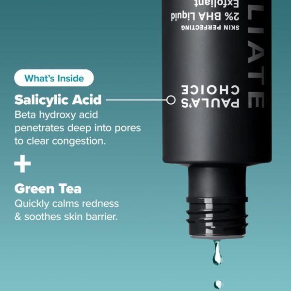 Paula's Choice SKIN PERFECTING 2% BHA Liquid Salicylic Acid Exfoliant-Facial Exfoliant for Blackheads, Enlarged Pores, Wrinkles & Fine Lines - Image 7
