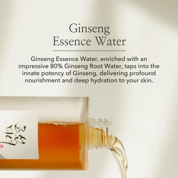 Beauty of Joseon Ginseng Essence Water Hydrating Face Toner for Dry, Dull Skin. Korean Moisturizing Skin Care for Men and Women 150ml, 5 fl.oz - Image 5