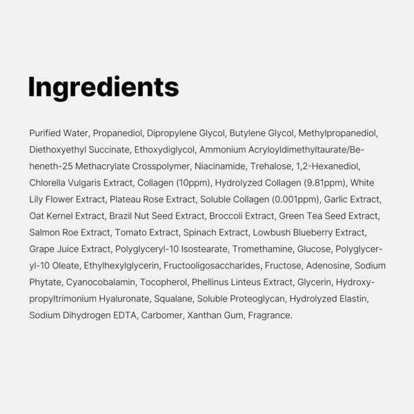 medicube Collagen Jelly Cream- Niacinamide & Freeze-Dried Hydrolyzed Collagen - Boosts skin's barrier hydration and gives 24h Glow & Lifted Look - No artificial color, Korean skincare (3.71 fl.oz.) - Image 8