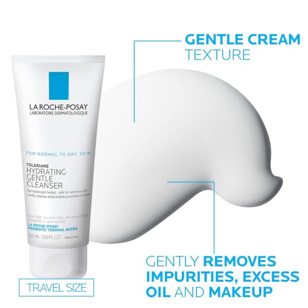 La Roche-Posay Toleriane Double Repair Face Moisturizer, Daily Moisturizer Face Cream with Ceramide and Niacinamide for All Skin Types, Oil Free, Fragrance Free - Image 5