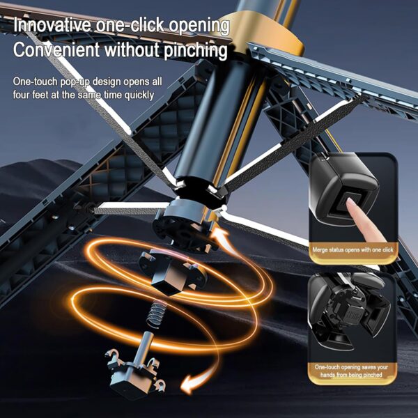 XINBAOHONG Selfie Stick, Extendable Tripod Stand with Bluetooth Remote for iPhone Android Phone, Compact Size & Lightweight - Image 5