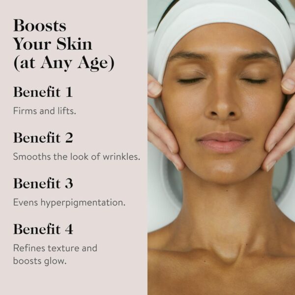 goop Beauty Peptide Serum |Reduces Fine Lines, Wrinkles, & Dark Spots | Peptides, Ceramides, & Niacinamide | Anti Aging Treatment to Improve Firmness & Elasticity | 1 fl oz - Image 3